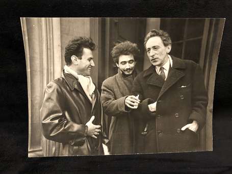 Jean COCTEAU , Gabriel POMERAND et Isidore ISOU ( 