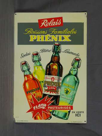 PHÉNIX Sodas - Bières - Limonade : Tôle, 