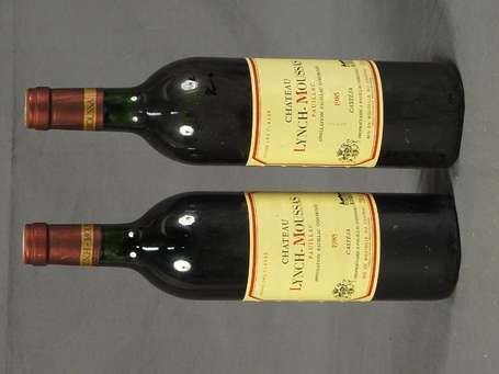 2 Bts Château Lynch-Moussas, Pauillac 1985  1 