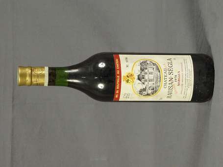 1 Bt Château Rausan Ségla, Margaux 1978 Niveau 7,5