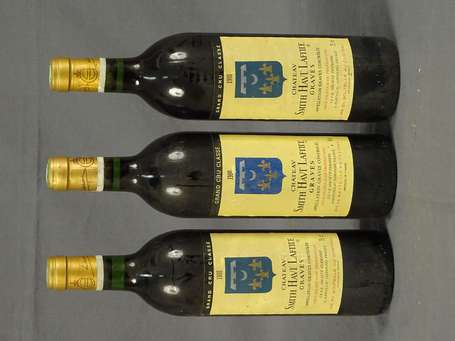 3 Bts  Château Smith Haut Lafitte, Graves 1980 ES