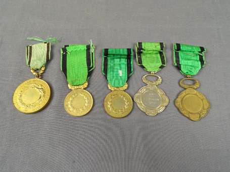 civ - 5 médailles SNEB