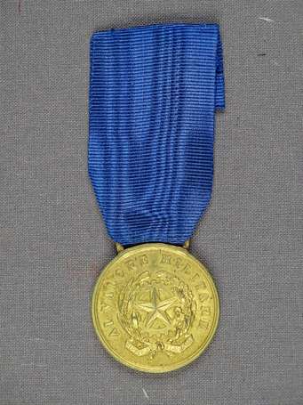 Italie - médaille valeur militaire