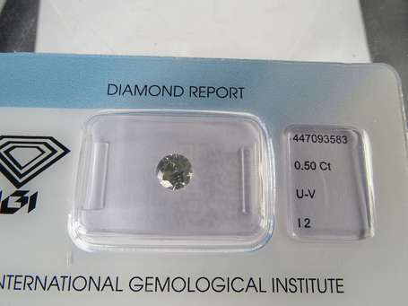 Diamant U-V, I2, 0,5 ct