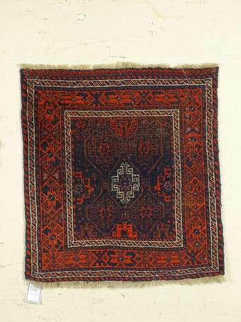 TAPIS Deux Beloutch (chaîne, trame et velours en 