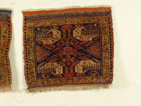 PAIRE de TAPIS Kurde (chaîne et trame en coton, 