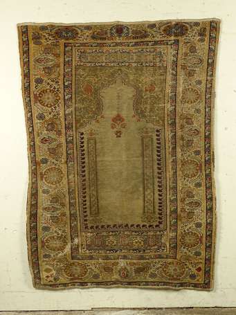 TAPIS Ghiordhès (chaîne, trame et velours en 