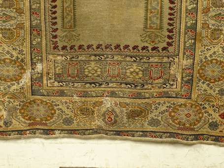 TAPIS Ghiordhès (chaîne, trame et velours en 