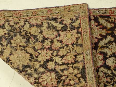 FRAGMENT de tapis Agra (chaîne, trame et velours 