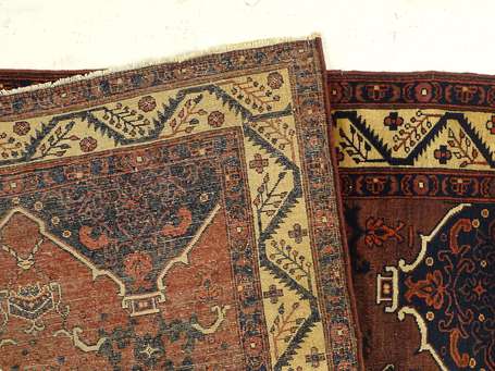 TAPIS Afschar (chaîne, trame et velours en laine),