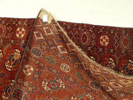 TAPIS Boukhara Tekke (chaîne, trame et velours en 