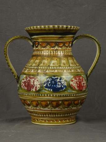L'HELGUEN André (1935-2017) - Important vase en 