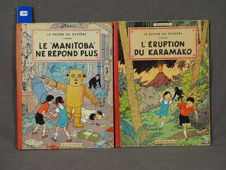 Hergé : Jo, Zette et Jocko 3 et 4 ; Le Manitoba ne