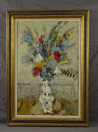 BARTOLI Jacques (1920-1995) - Vase de fleurs, 