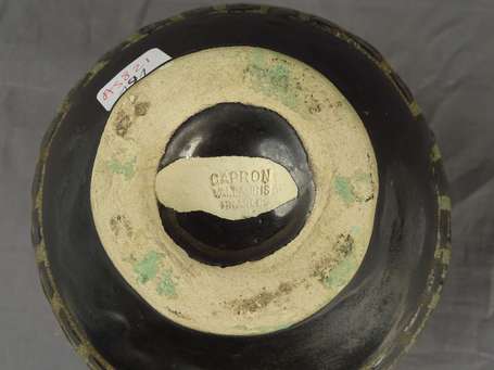 CAPRON Roger (1922-2006) - Vase à oreille en 