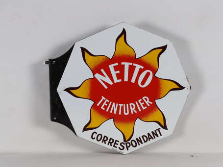 NETTO Teinturier « Correspondant » : Plaque 