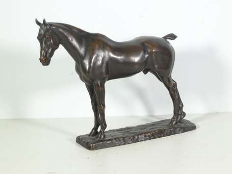 Tourgueneff Pierre 1854-1912 Cheval de selle Sujet