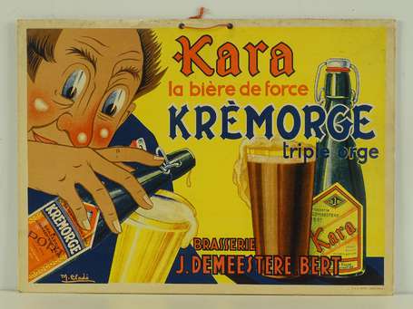 KARA « La Bière de Force - KRÉMORGE « Triple Orge 