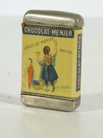 CHOCOLAT MENIER : Boîte-Pyrogène illustrée 