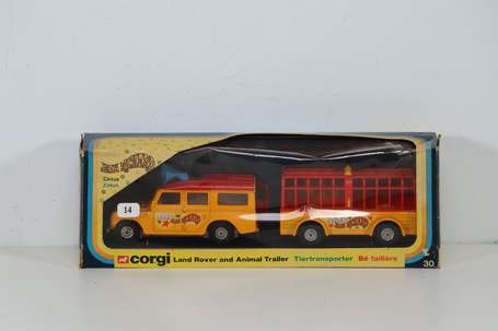 Corgi toys - cirque Jean Richard - Land rover avec