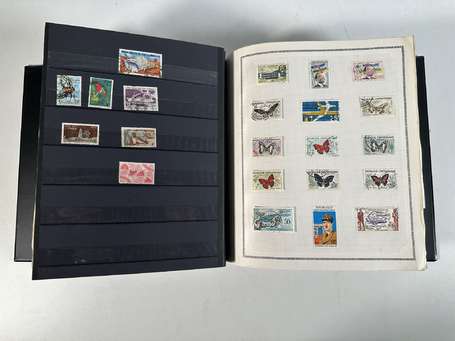 Dans 1 album, timbres des colonies Françaises 