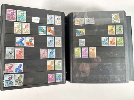Album de timbres Europa de 1957 à 1979? Majorité 