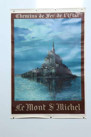 LE MONT ST MICHEL- Chemin de fer de l'Etat. 