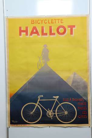 BICYLETTE HALLOT. Elle a toujours monté toutes les