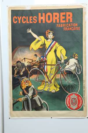 CYCLE HORER FABRICATION FRANCAISE. Affiche 