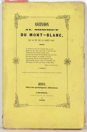 Ascension au sommet du Mont-Blanc