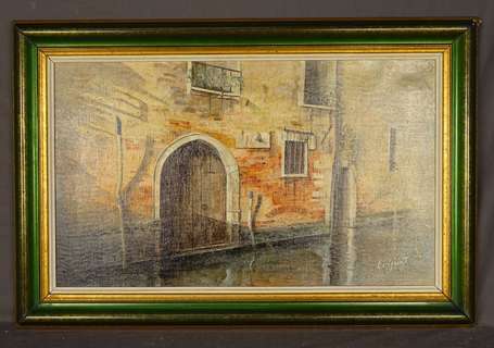 LOISANT Sylvain (1954-) - Venise. Huile sur toile,