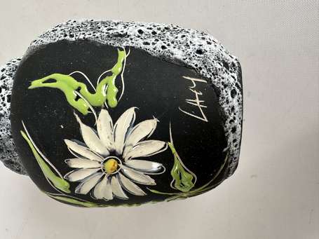 5 Vases en céramique divers dont Quimper, 