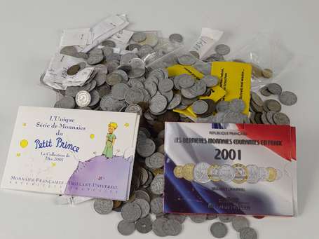 Lot de monnaies France et étranger