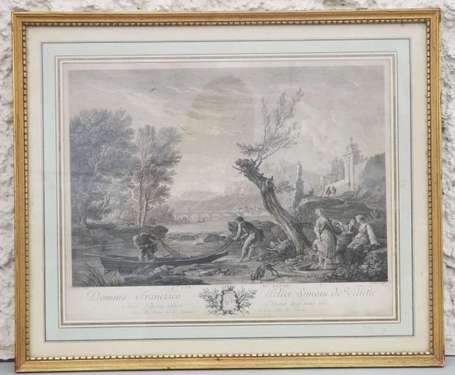 Vernet Joseph 1er et 2ème Vue du Levant Deux Eaux 