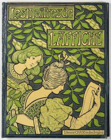 LES MAÎTRES DE L'AFFICHE : Collection complète des 256 planches lithographiées au format 29 x 40cm,