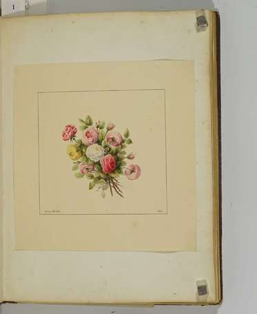 ALBUM AMICORUM - Volume In-8 de 63 feuillets dont 