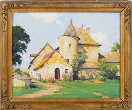 Perron Charles (1893-1958) Le Vieux Manoir du 