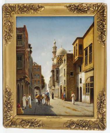 Carrabin Victor (1863-1942) Le souk el Selaks au 