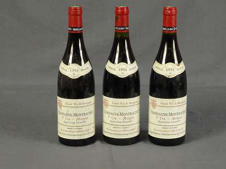 3 Bts  Chassagne-Montrachet 1er cru Morgeot, 