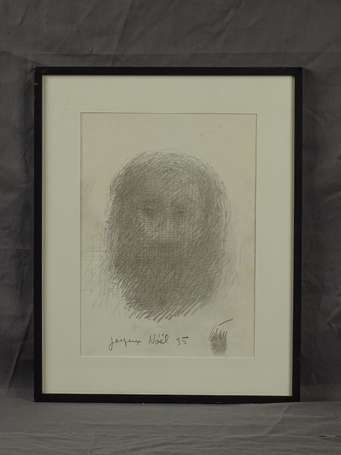 CESAR (1921-1998) - Autoportrait, Lithographie, 