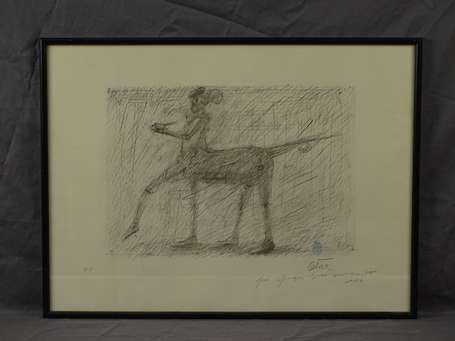 CESAR (1921-1998) - Minotaure, Lithographie, 