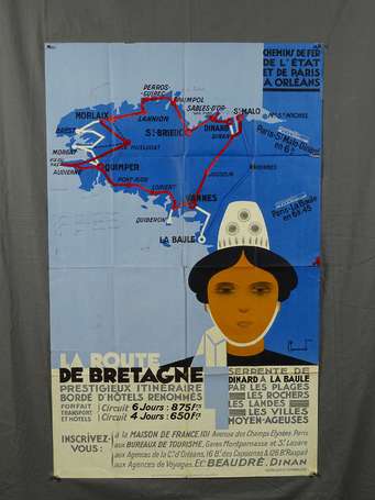 LA ROUTE DE BRETAGNE /Chemin de Fer de l'Etat et 