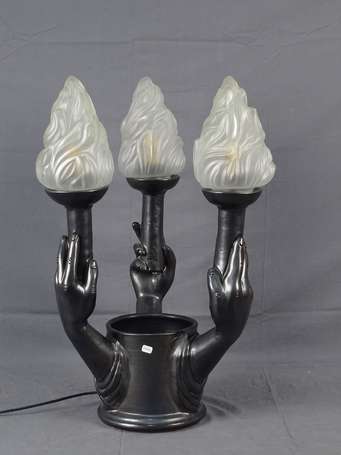 MARAIS Jean (1913-1998), importante lampe en 