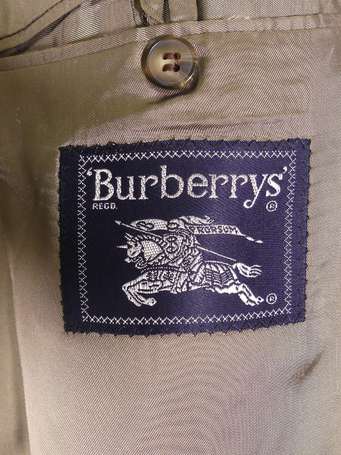 BURBERRY'S - Costume en laine tilleul, le pantalon