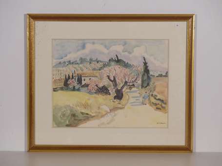 BRAYER Yves (1907-1990) Paysage de provence 