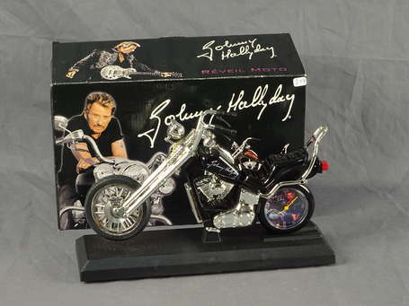 Reveil moto Johnny Hallyday