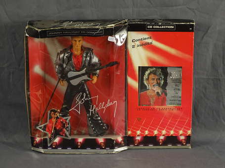 Coffret Johnny Hallyday en concert, contient une 