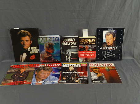 4 ouvrages sur Johnny Hallyday : Johnny story / 