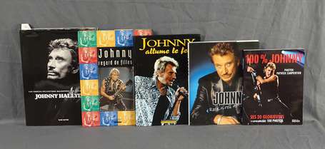 5 ouvrages sur Johnny Hallyday : 100% Johnny / 