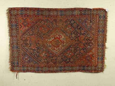 TAPIS Chiraz (chaîne, trame et velours en laine), 